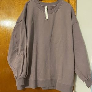 Lululemon Perfectly Oversized Crew Neck Size 12
